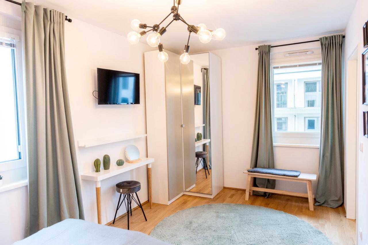 Green & Cozy Apartment - 15 Min To City Center فيينا المظهر الخارجي الصورة